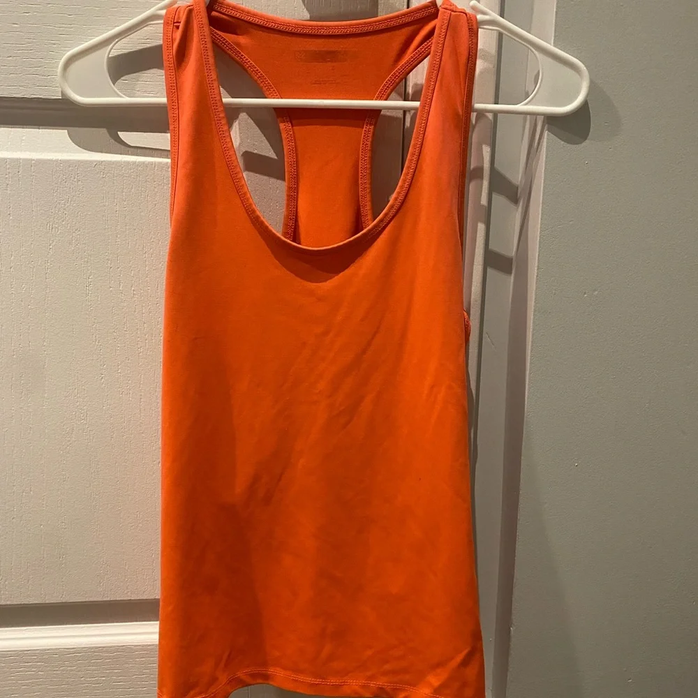 Orange Racerback Tank Top - Picture 1 of 2